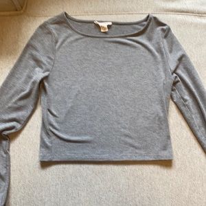 Forever21 Longsleeve Crop Top, Size: M